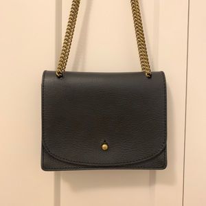 Madewell Chain Crossbody Bag Black